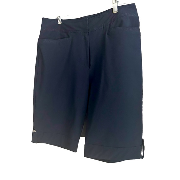 Tail Shorts Tail Navy Blue Bermuda Shorts Sz Medium Poshmark